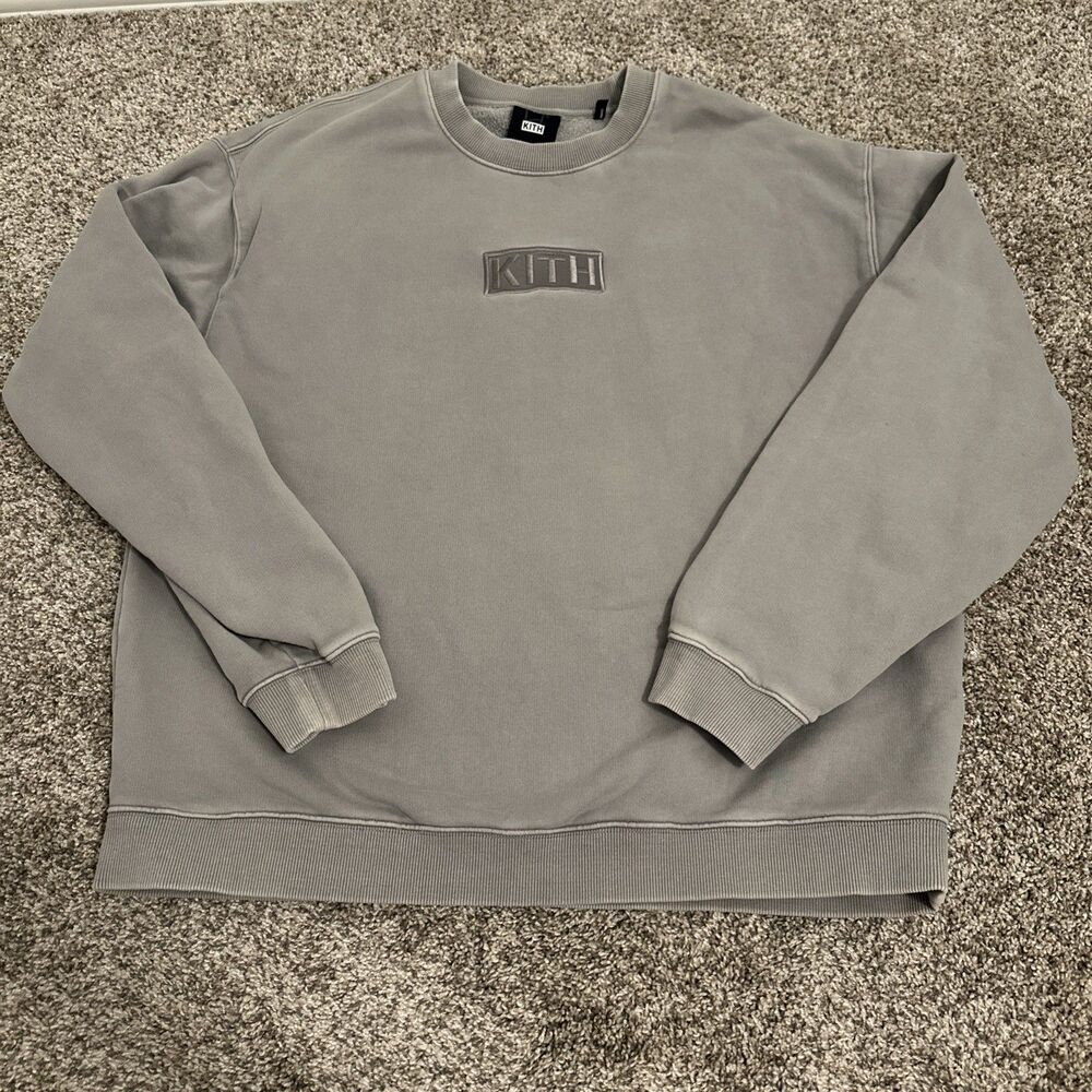 Kith Cyber Monday Pullover Crewneck FW22 Statue Colorway Men’s Size XL